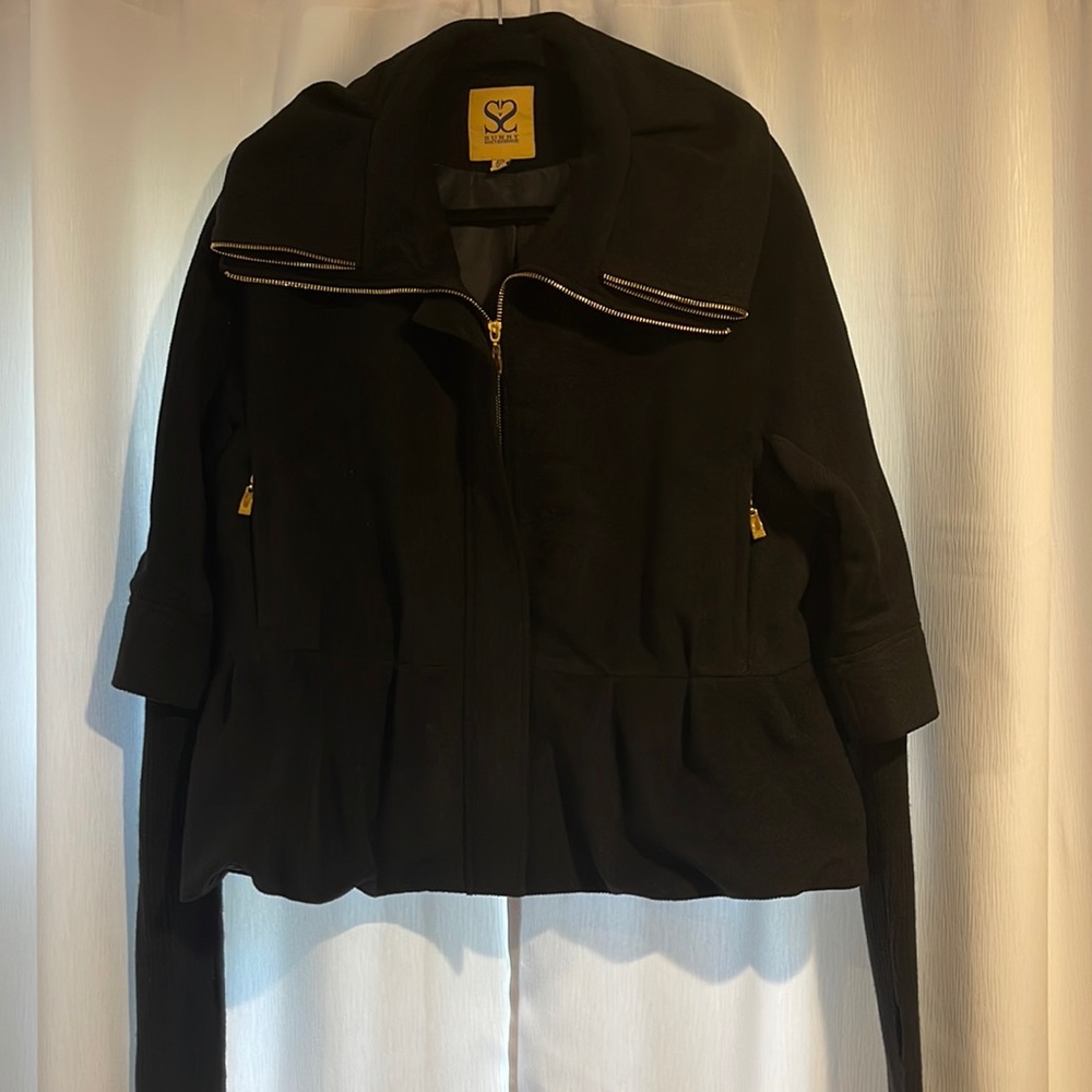 Black coat